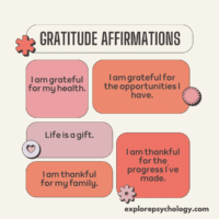 Examples of affirmations for gratitude