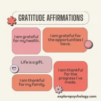 Examples of affirmations for gratitude