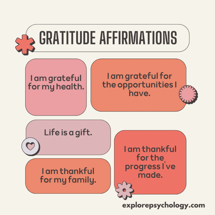 40+ Affirmations for Gratitude and How to Use Them